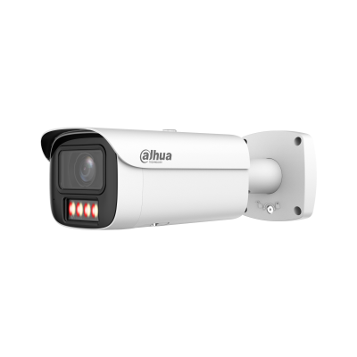 Dahua IPC-HFW5859E1-ZHE-IL-2712-WHITE 8MP Smart Dual Light Vari-focal Bullet WizMind Network Camera