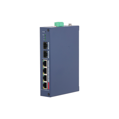 Dahua CHS4206-4ET-90 6-Port Cloud Managed Hardened Switch with 4-Port PoE