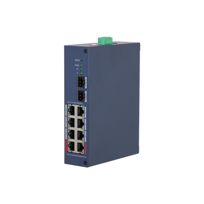 Dahua CHS4210-8GT-110 10-Port Cloud Managed Hardened Gigabit Switch with 8-Port PoE