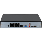 Dahua DHI-NVR2108HS-8P-4KS3 8CH Compact 1U 8PoE 1HDD Lite Network Video Recorder