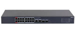Conmutador de red Gigabit DAHUA CS4220-16GT-135 de 18 puertos gestionado en la nube, gestionado con 16 puertos PoE