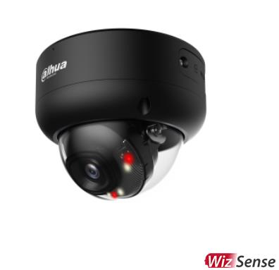 Caméra dôme réseau WizSense à focale fixe, double éclairage intelligent, 6 MP, Dahua IPC-HDBW3649E-AS-IL-0280B-B