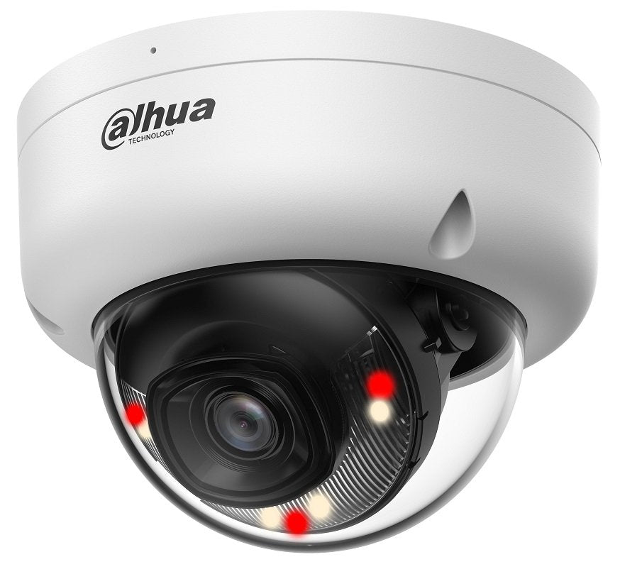 DAHUA IPC-HDBW1439E1-A-IL-0280B-S6 Cámara de red domo Lite de 4MP 2.8mm PoE