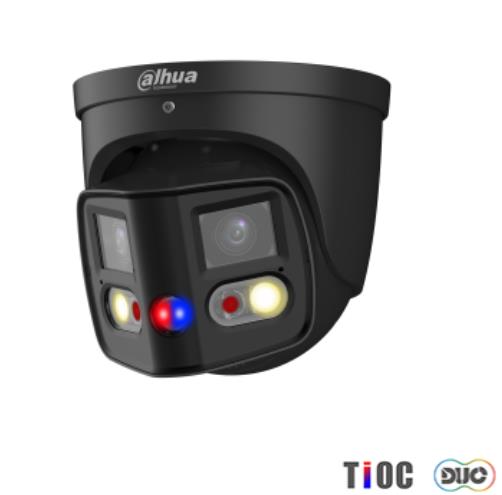 Caméra réseau dôme fixe Dahua PDW3849-A180E2ASPV0280B-B 2x4MP TiOC Duo avec assemblage panoramique WizSense