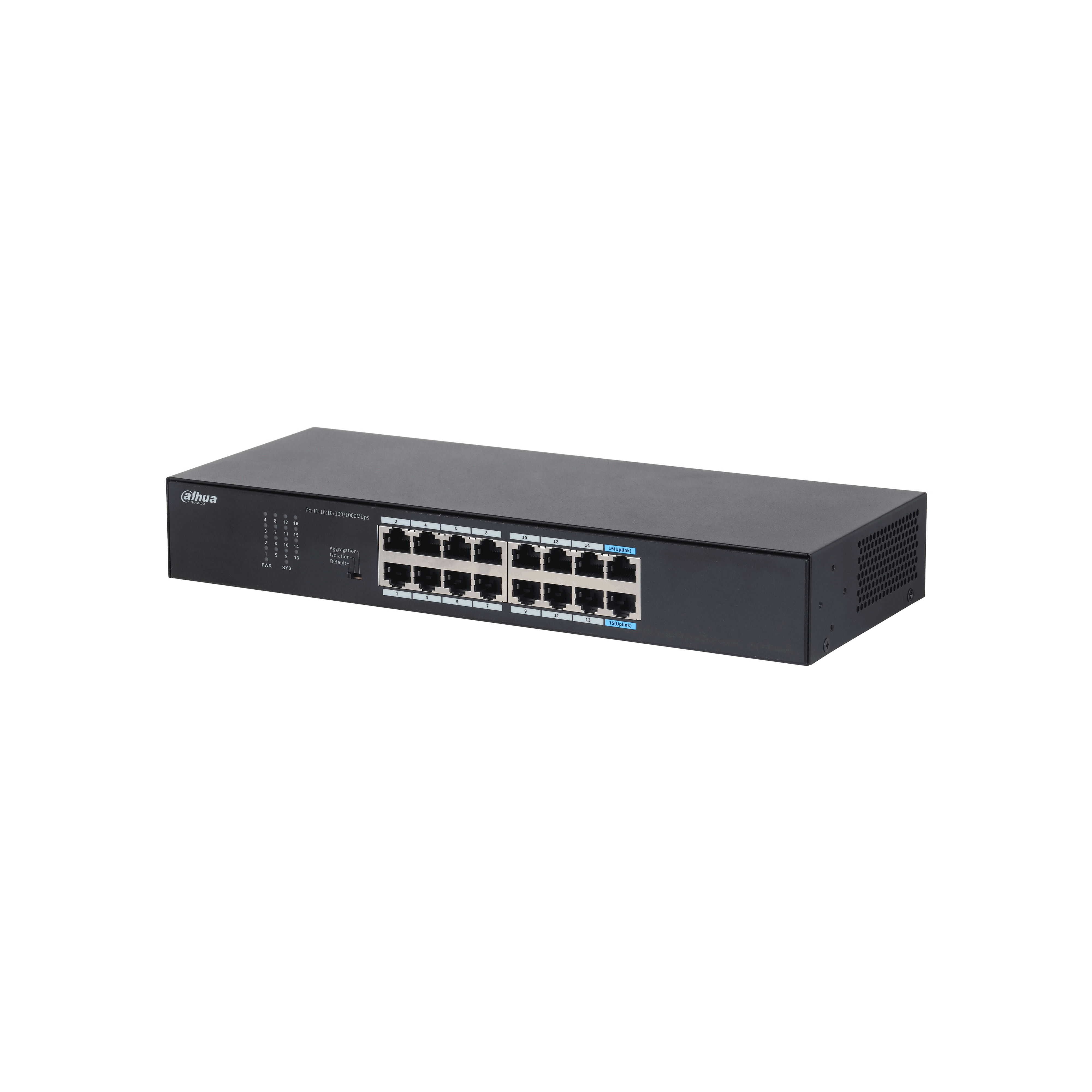 Dahua S3016-16GT 16-Port Unmanaged Gigabit Switch