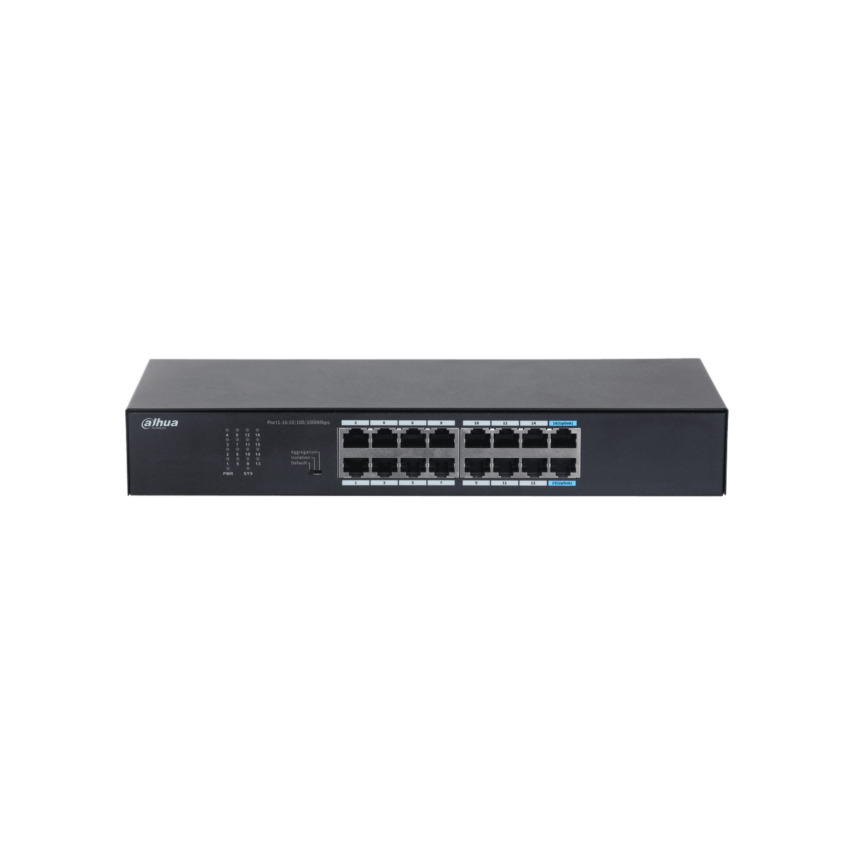 Dahua S3016-16GT 16-Port Unmanaged Gigabit Switch